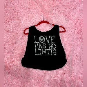 Love has no limits workout shirt